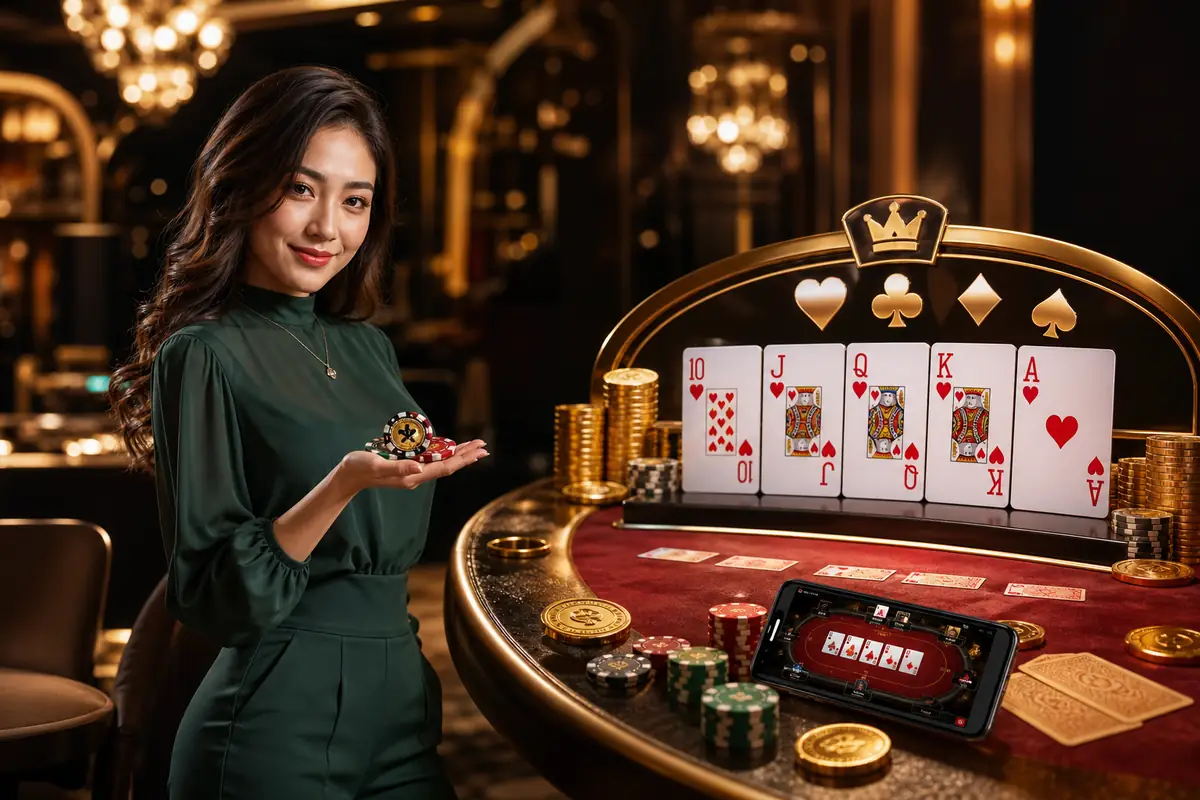moncity9 live casino baccarat dealer sebenar