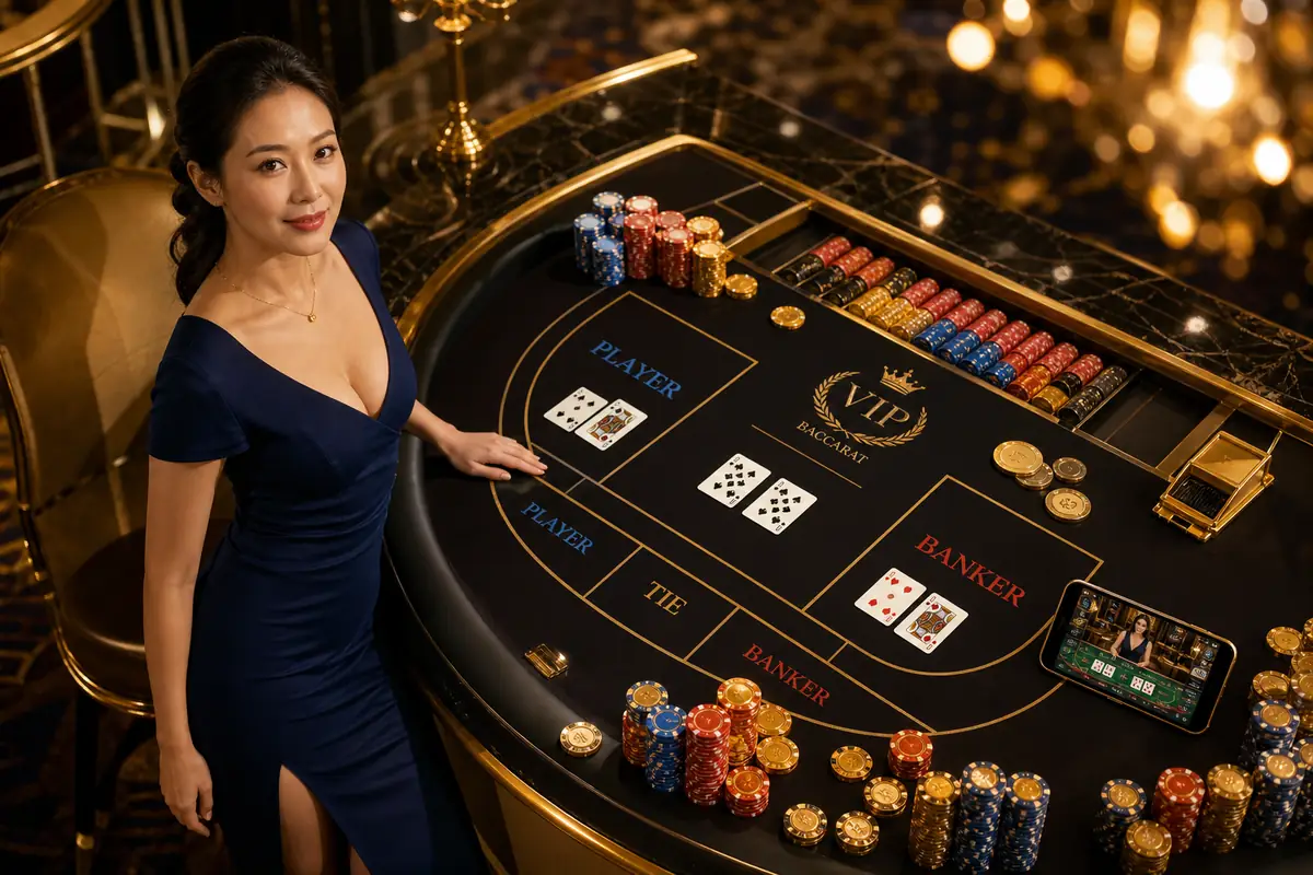 moncity9 Casino meja baccarat dealer langsung